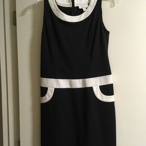 Dress Barn Black and white dress